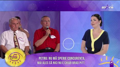 Petru, despre Ilie: "Nu mă sperie concurența, mai ales că nici nu e chiar Brad Pitt"