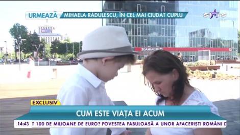 Valentina Pelinel, primul interviu după lunile în care s-a retras pentru a-şi creşte băieţelul