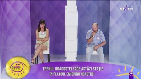 Anca, în lacrimi, când a văzut că George a venit după ea în platou