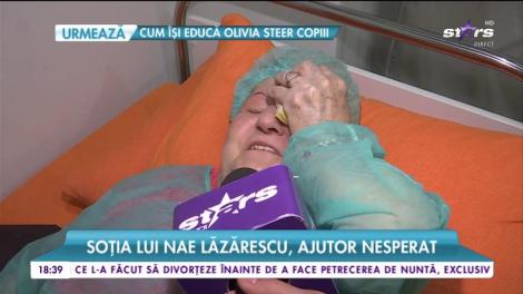 Soția lui Nae Lăzărescu, ajutor nesperat. Aceasta s-a lăsat pe mâna medicilor