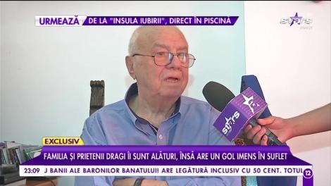 Aniversare în lacrimi pentru maestrul Alexandru Arșinel. Ce îi reprosează artistul lui Arșinel, cel de la 20 de ani