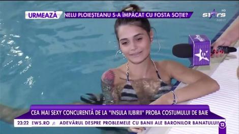 Cod roșu de ploi, însă caniculă la ”Agenția VIP”. Alex Florescu și Diana de la ”Insula iubirii”, la piscină