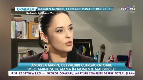 Andreea Marin, dezvăluiri cutremurătoare. Gestul extrem care a adus-o la un pas de dezastru: "La bine, toată lumea îţi este alături"
