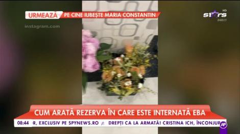 Imagini din rezerva unde este internată Eba!