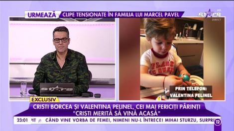 Cristi Borcea şi Valentina Pelinel, motiv de sărbătoare: ”Sper ca vacanța să o petrecem în trei”