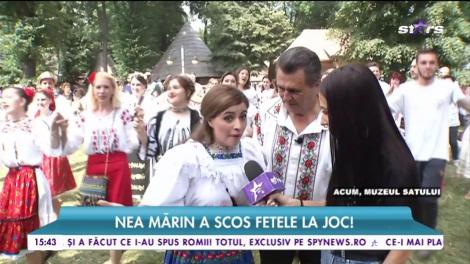 Voie bună și distracție pe cinste la Muzeul Satului! Nea Mărin a încins cea mai mare horă în București