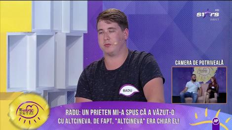 Radu a venit să o cunoască pe Geanina: ”Am ajuns să te cunosc pe tine prin șansa asta”