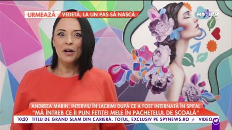 Andreea Marin, primele declarații după ce a ajuns pe patul de spital! Nu și-a putut ascunde lacrimile: ” Am avut o viață traversată de momente de cotitură!”