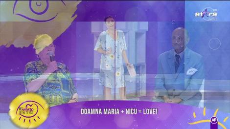 Doamna Maria și Nicu, la „Denutevezi”. Vor dori cei doi să se cunoască mai bine?