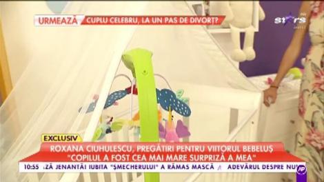 Roxana Ciuhulescu, pregătiri pentru viitorul bebeluș: "Copilul a fost cea mai mare surpriză a mea"