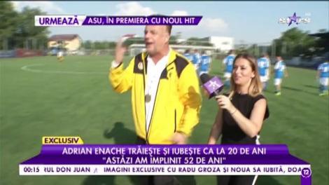 De ziua lui, Adrian Enache a fost surprins departe de casă și de familie