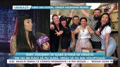 Ruby, despre probleme cu care se confruntă: "Sunt leneșă și mănânc numai prostii"