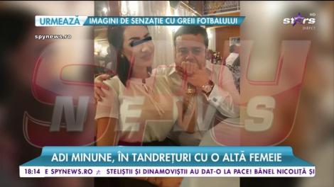 Adrian Minune, surprins în tandrețuri cu altă femeie