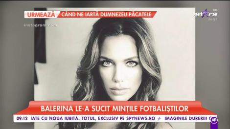 O balerină le-a sucit mințile fotbaliștilor argentinieni. Cât de frumoasă este. GALERIE FOTO