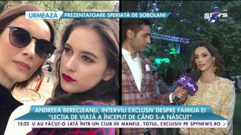 Andreea Berecleanu, interviu exclusiv despre familia ei: ”Este foarte importantă comunicarea”