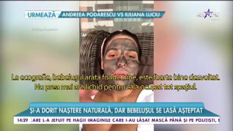 Ce riscă dansatoarea Deliei la 40 de săptămâni de sarcină, iar bebelușul se lasă așteptat