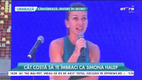 Cât costă să te îmbraci ca Simona Halep! Lecție de stil cu "zeița de la Paris"