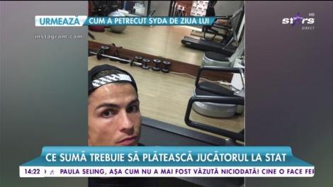 Cristiano Ronaldo, condamnat la închisoare cu suspendare