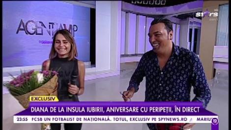 Diana de la "Insula Iubirii", aniversare cu peripeţii! A avut parte de farsa vieţii, &icirc;n direct!