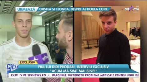 Fiul lui Didi Prodan, interviu exclusiv: "Port tricoul cu numărul tatălui meu"