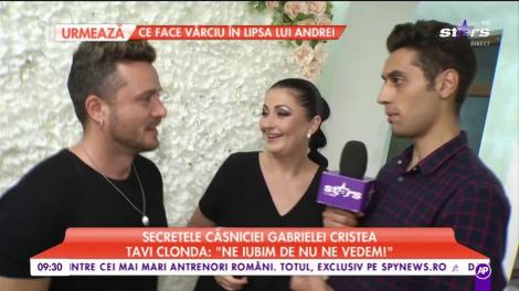 Gabriela Cristea și Tavi Clonda, surprinși de paparazzi! Ipostază inedită pentru cei doi: Toți fanii au întors privirile