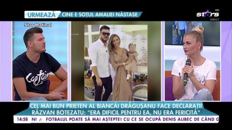 Cel mai bun prieten al Biancăi Drăgușanu face declarații. Ce s-a întâmplat între vedetă și soț