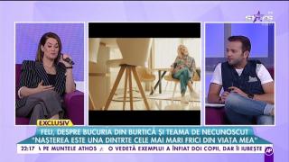 Feli, primele declarații despre tatăl copilului: 