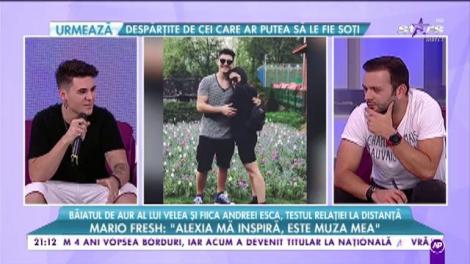 Mario Fresh, supus testului relației la distanță împreună cu Alexia Eram: „Focul dragostei va fi mai aprins”