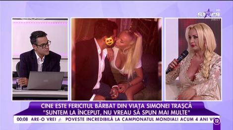 Simona Trașcă, îndrăgostită lulea: "Am un bărbat în viața mea care mă face fericită și atât"