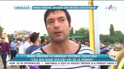 Radu Vâlcan i-a aranjat viitorul fiului său.Ce planuri are prezentatorul pentru băiețel