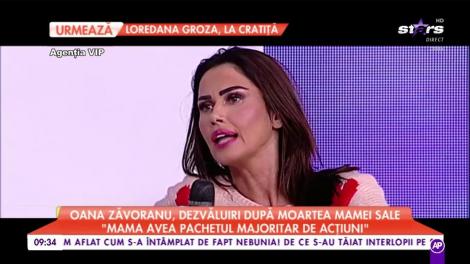 Oana Zăvoranu, dezvăluiri după moartea mamei sale: ”Mi-au spus că nu sunt moștenitoarea”