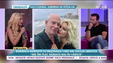 Românca măritată cu milionarul care are statuia libertății: ”Nunta a fost absolut tot ce mi-am putut dori”