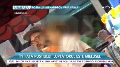 Imagini senzaționale cu Cristi Mitrea și fiul său