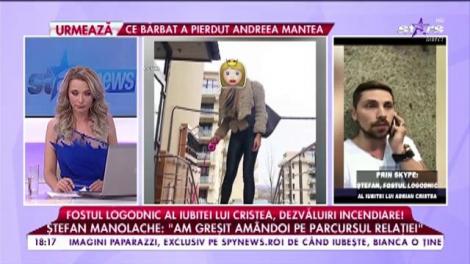 Fostul logodnic al iubitei lui Adrian Cristea, dezvăluiri incendiare: ”S-a pus problema înșelatului, dar nu a fost doar acesta motivul”