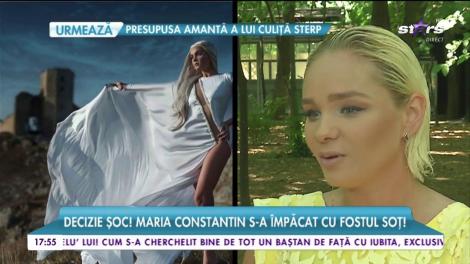 Decizie şoc! Maria Constantin s-a împăcat cu fostul soţ