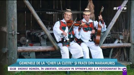 Gemenele de la ”Chefi la cuțite” și frații din Maramureș cântă la Răi da buni