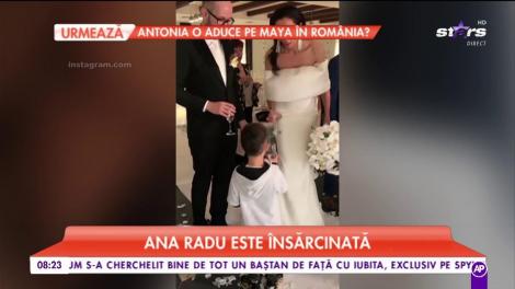 Ana Radu este însărcinată! Detaliul care a dat-o de gol