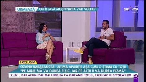 Nu se teme de nimic! Sacrificiile pe care trebuie să le facă Ozana Barabancea ca să aibă un trup de invidiat: ”Timp de trei săptămâni nu voi conduce!”
