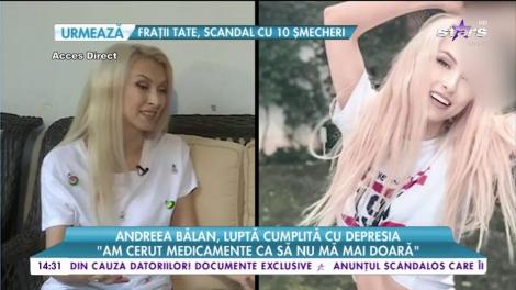 Andreea Bălan, luptă cu depresia: „După ce am născut s-a accentuat și mai mult”