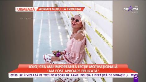 Jojo, cea mai importanță lecție motivațională