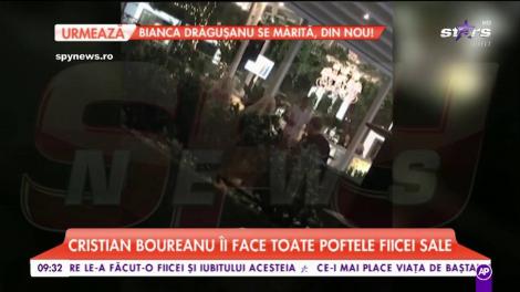 Cristian Boureanu, surprinză pentru fiică și viitorul ginere