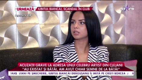Fosta iubită a unui celebru artist din Clejani face acuzaţii grave: „Au existat și bătăi”