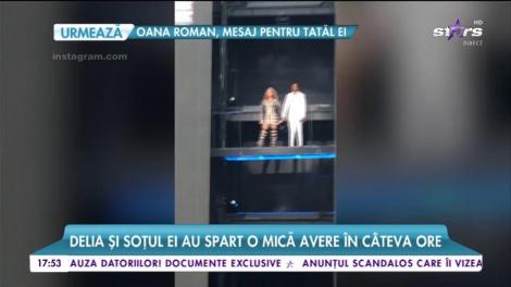 Delia și soțul ei au spart o mică avere în câteva ore. Au stat lângă un cuplu celebru