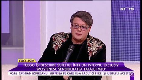 Fuego, despre problemele de sănătate pe care le are: ”Moștenesc sensibilitatea tatălui meu. Am făcut analize”