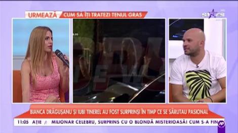 Imagini senzaționale cu Bianca Drăgușanu și Tristan. Cei doi porumbei se iubesc și nu se feresc