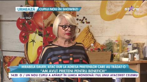 Mirabela Dauer, atac dur la toţi prietenii falşi care nu au fost lângă ea decât atunci când îi era bine