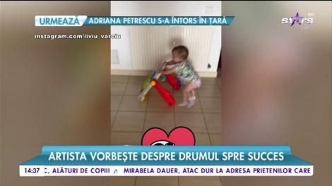 Liviu Vârciu este în culmea fericirii! Fetiţa lui, Anastasia, a făcut primii pași