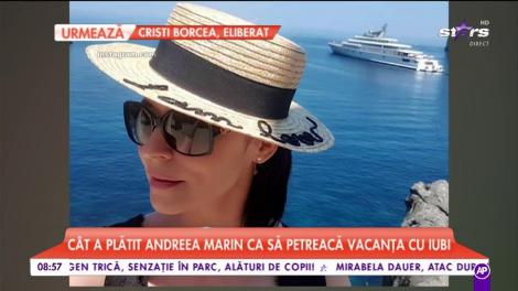 Andreea Marin, mai sexy decât ai văzut-o vreodată. Vedeta TV îşi petrece vacanţa pe insula milionarilor (VIDEO)