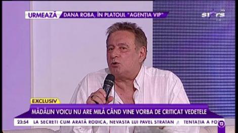 Mădălin Voicu dă de pământ cu vedetele de carton. Artistul nu are milă când vine vorba de criticat vedete