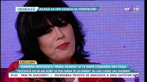 Dumnezeule, e de nerecunoscut! Prima apariție publică a Marianei Moculescu după ce a stat în arest în Italia